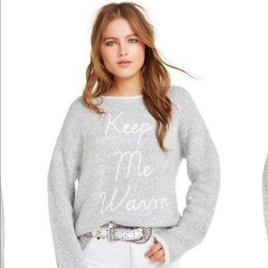 NWT Wildfox Keep Me Warm Clubs Sweater